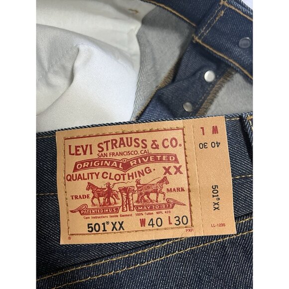 Levis 501XX Mens Jeans 40X30 Button Fly Cotton Western Country Cowboy Outdoor - Picture 11 of 13